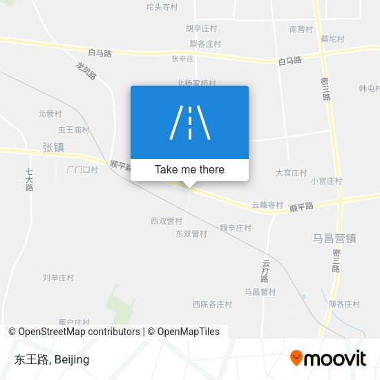 东王路 map