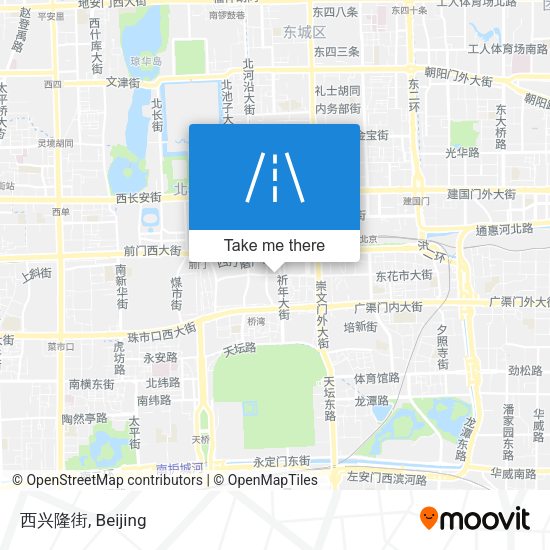 西兴隆街 map