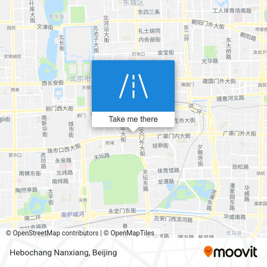 Hebochang Nanxiang map