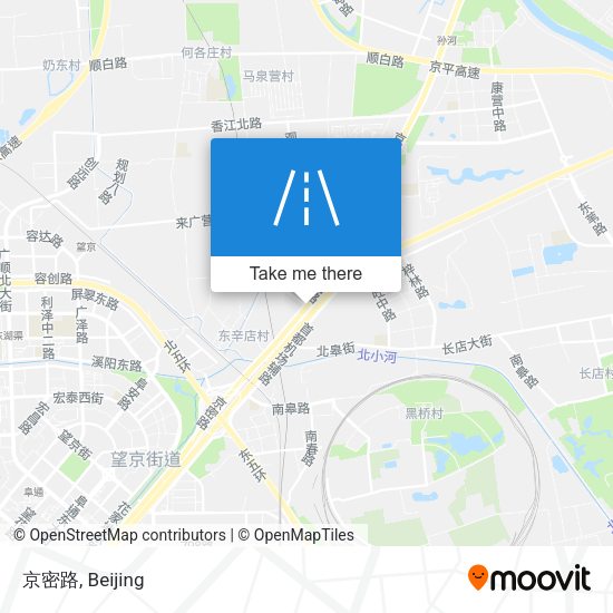 京密路 map