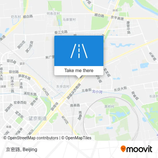 京密路 map