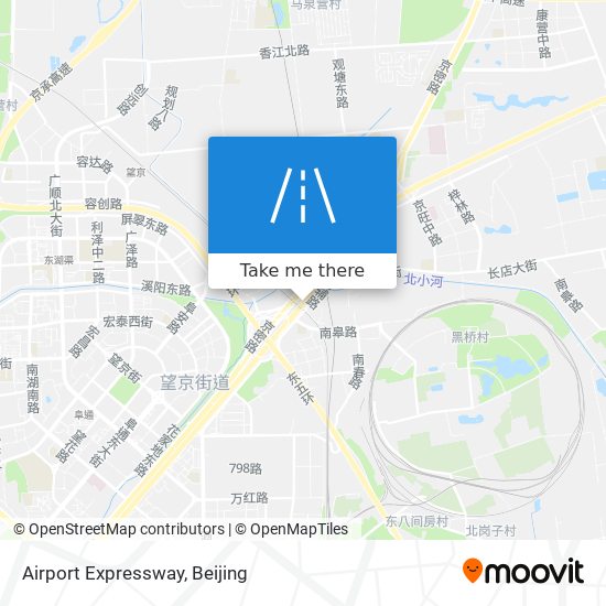 Airport Expressway map