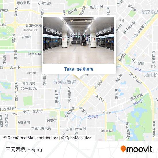 三元西桥 map