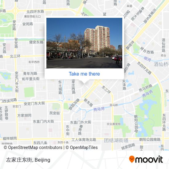 左家庄东街 map