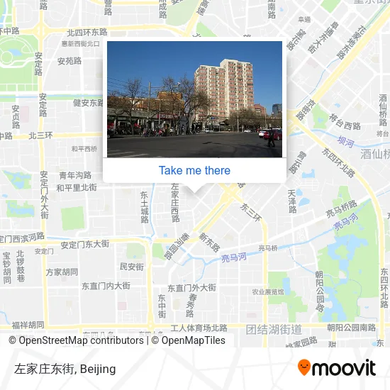左家庄东街 map