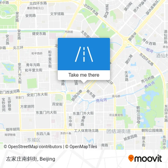 左家庄南斜街 map