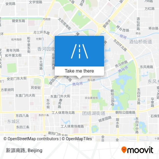 新源南路 map
