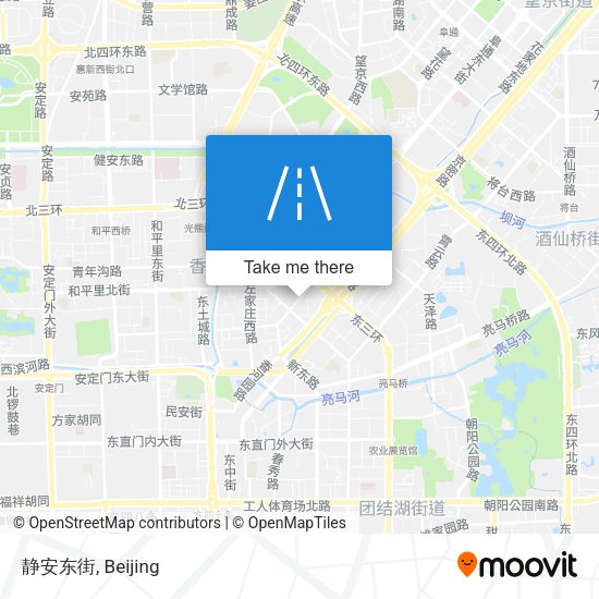 静安东街 map