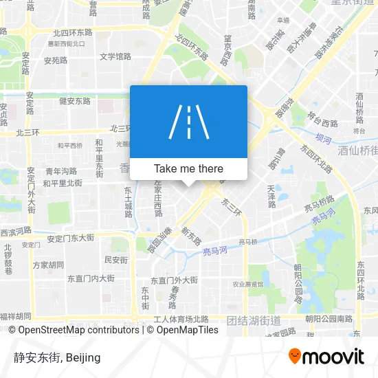 静安东街 map