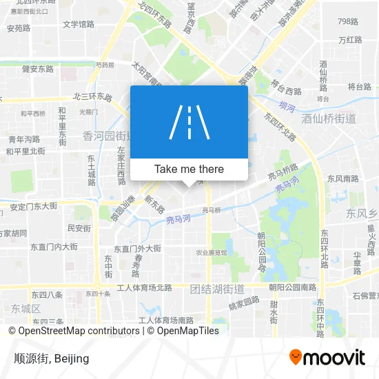 顺源街 map