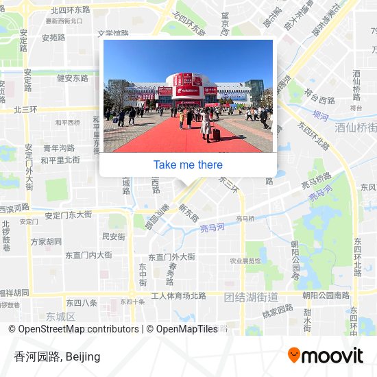 香河园路 map