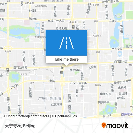 天宁寺桥 map