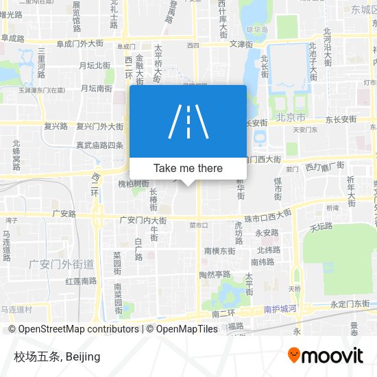 校场五条 map