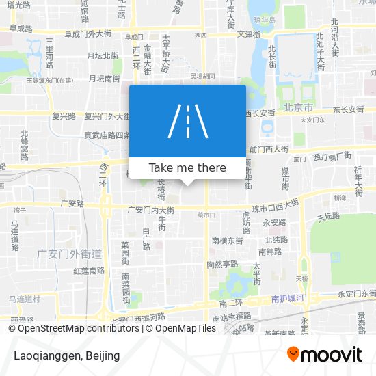 Laoqianggen map