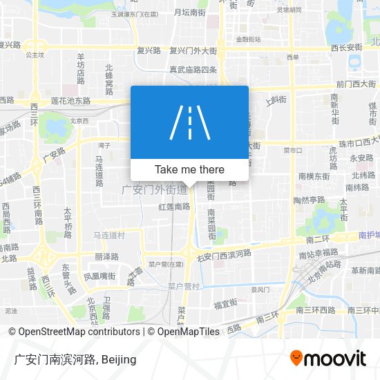 广安门南滨河路 map