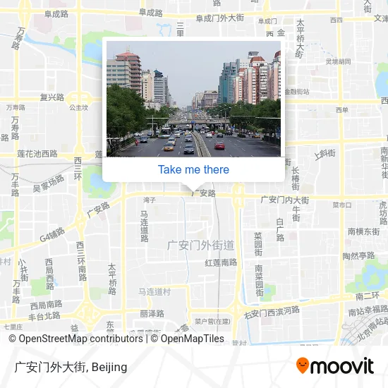 广安门外大街 map