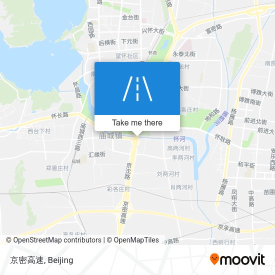京密高速 map