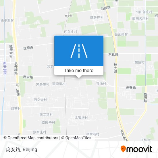 庞安路 map
