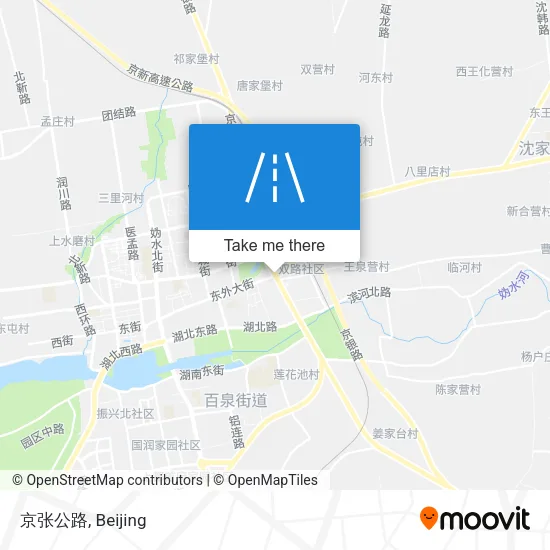 京张公路 map