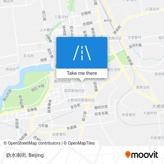 妫水南街 map
