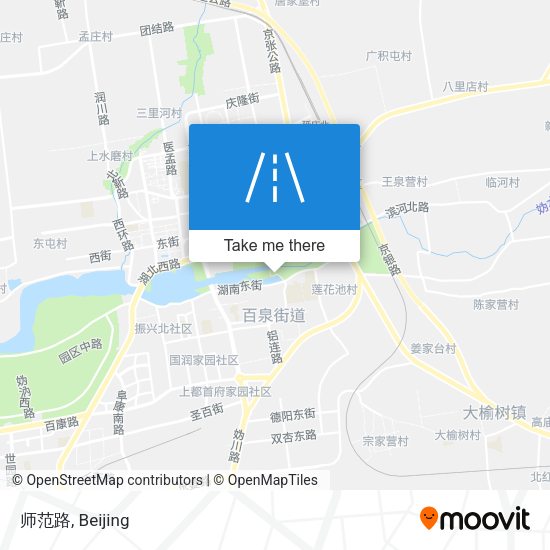师范路 map