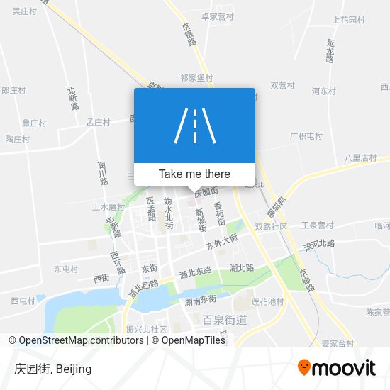 庆园街 map