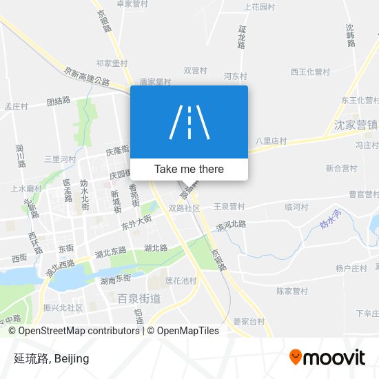 延琉路 map