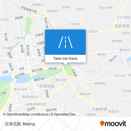 滨湖北路 map