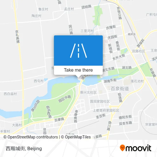 西顺城街 map