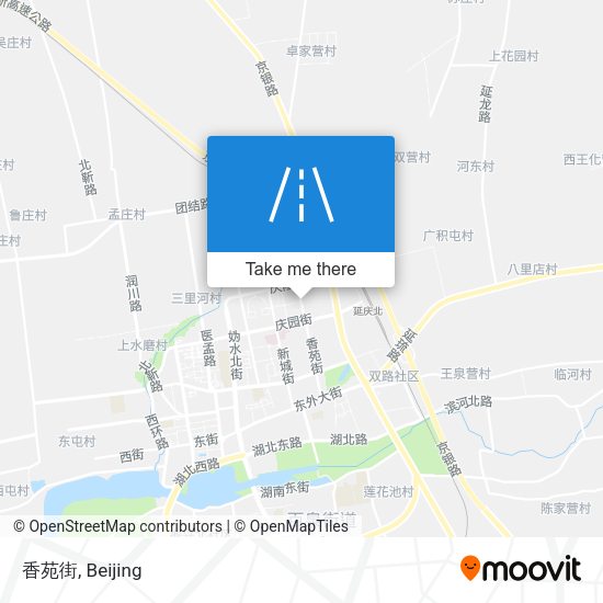 香苑街 map