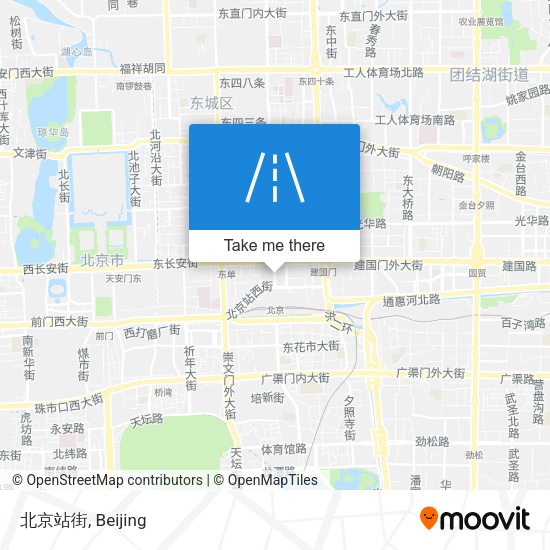 北京站街 map