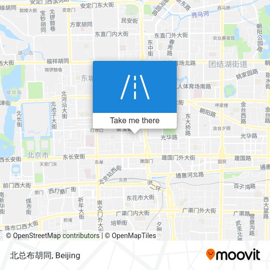 北总布胡同 map