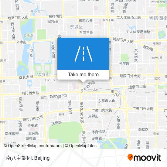南八宝胡同 map