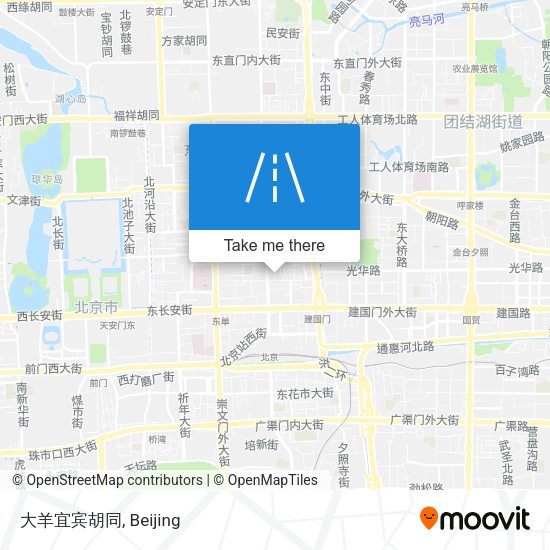 大羊宜宾胡同 map