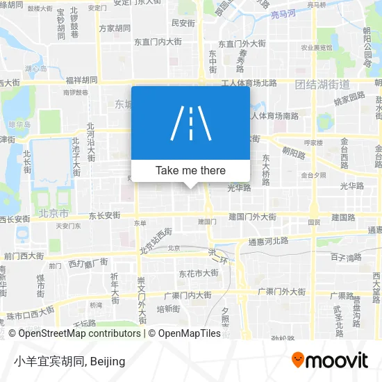 小羊宜宾胡同 map