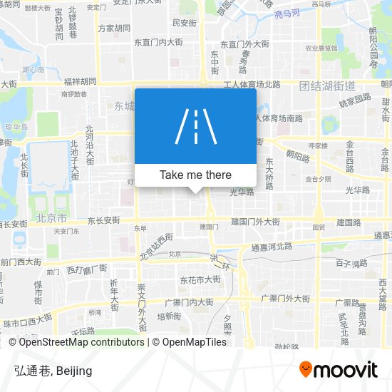 弘通巷 map