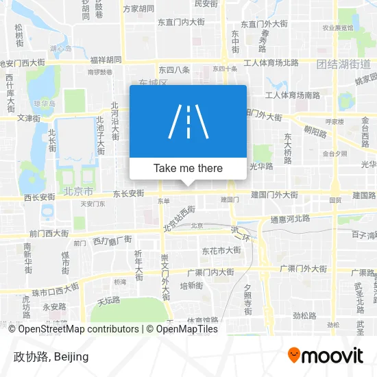 政协路 map