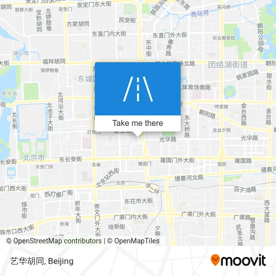 艺华胡同 map