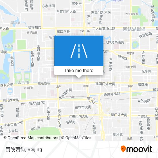 贡院西街 map