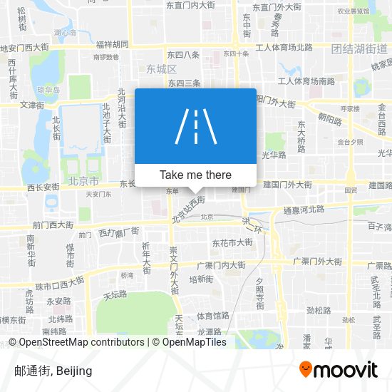 邮通街 map