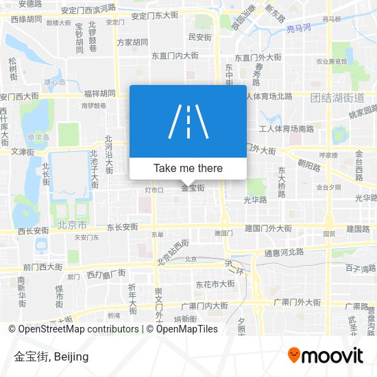 金宝街 map