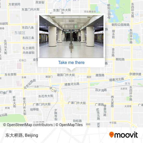 东大桥路 map