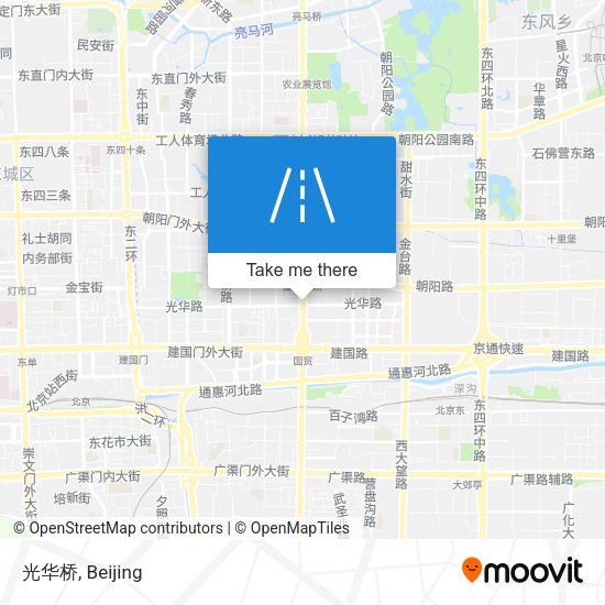 光华桥 map