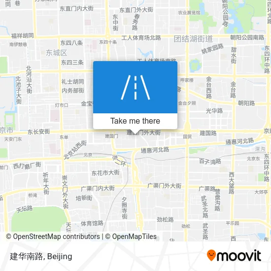 建华南路 map