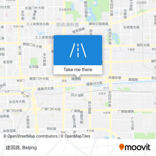 建国路 map