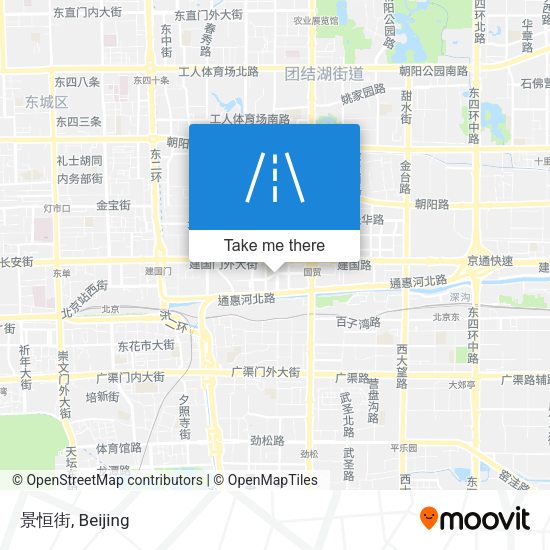 景恒街 map