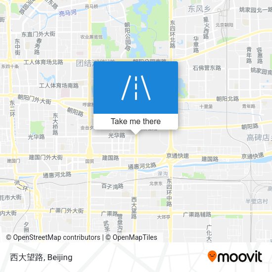 西大望路 map