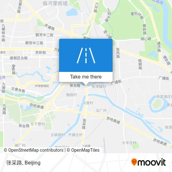 张采路 map