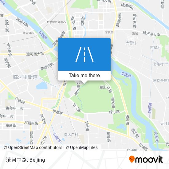 滨河中路 map