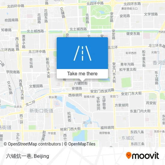 六铺炕一巷 map